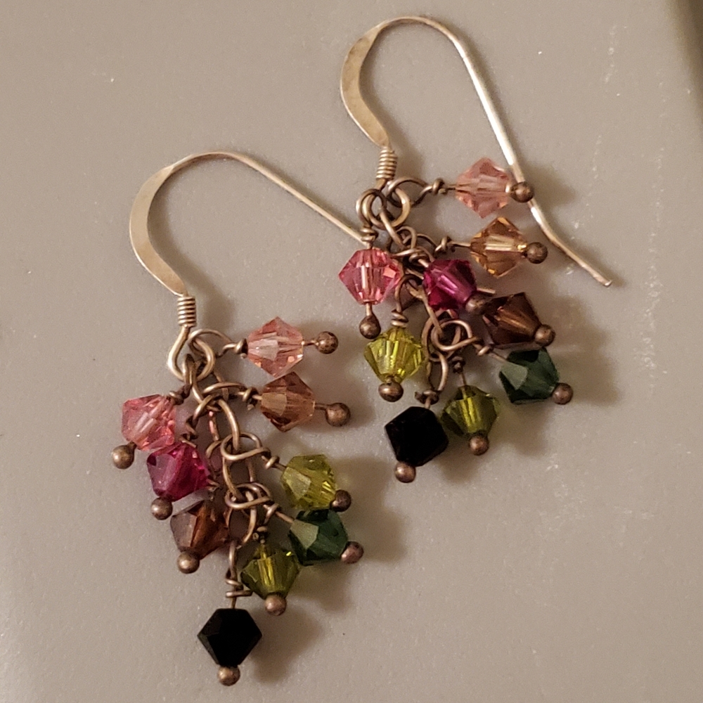 Crystal Cascade Earrings